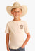 Rock and Roll Boys Longhorn Skull Graphic T-Shirt