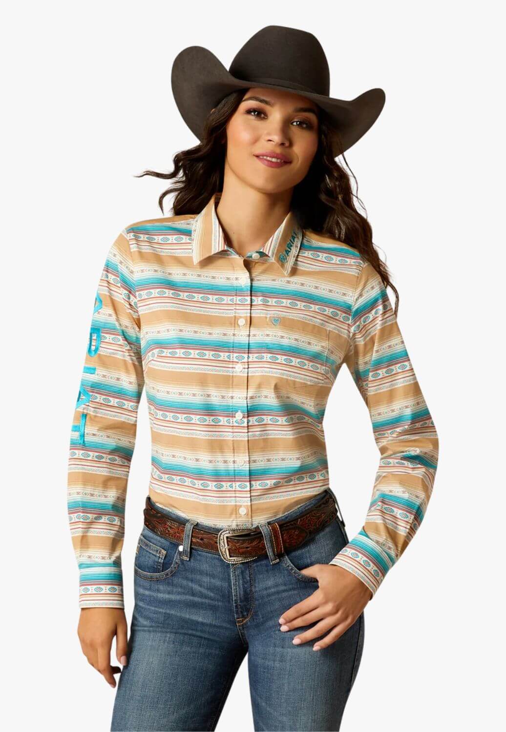 Ariat Womens Team Kirby Long Sleeve Shirt