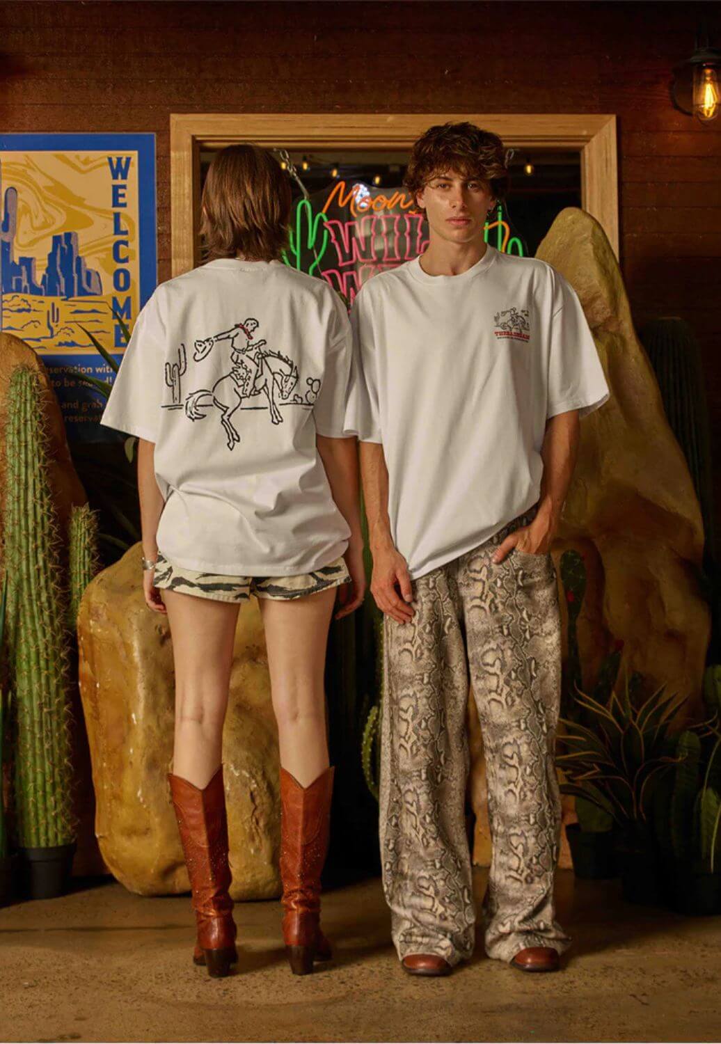 Threadheads Unisex Highs & Lows Oversized T-Shirt