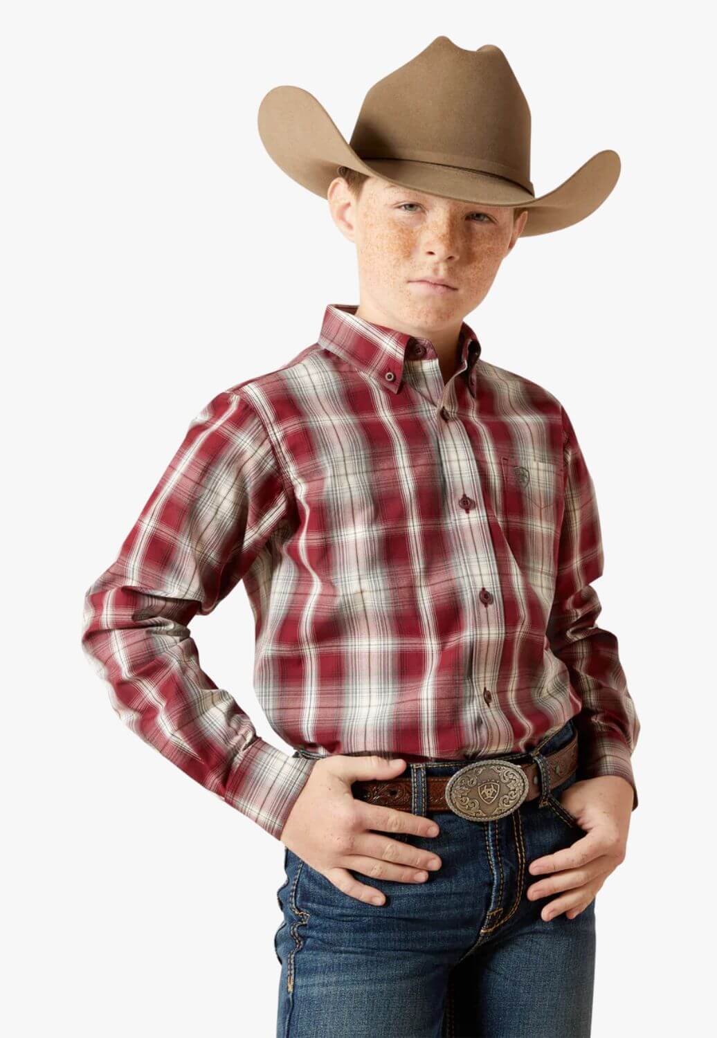 Ariat Boys Pro Series Tillman Long Sleeve Shirt