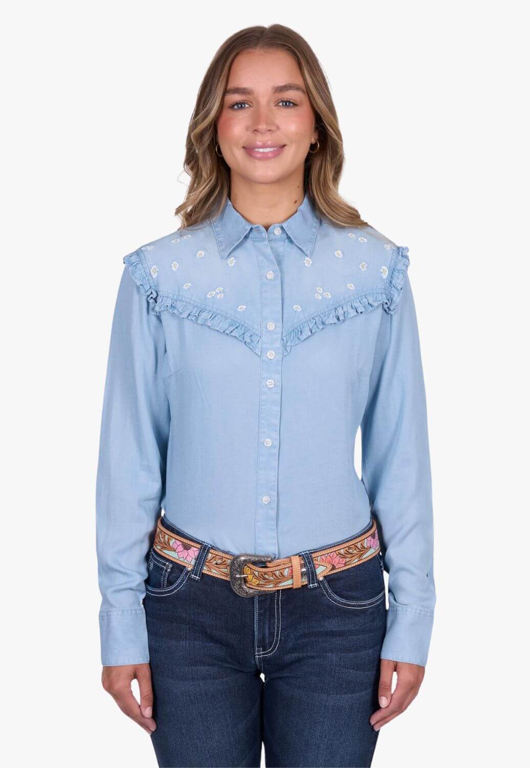 Pure Western Womens Pheobe Long Sleeve Shirt
