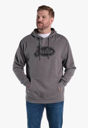 Justin Mens Performance Fleece Hoodie