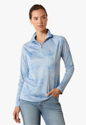 Ariat Womens Sunstopper 3.0 1/4 Zip Top
