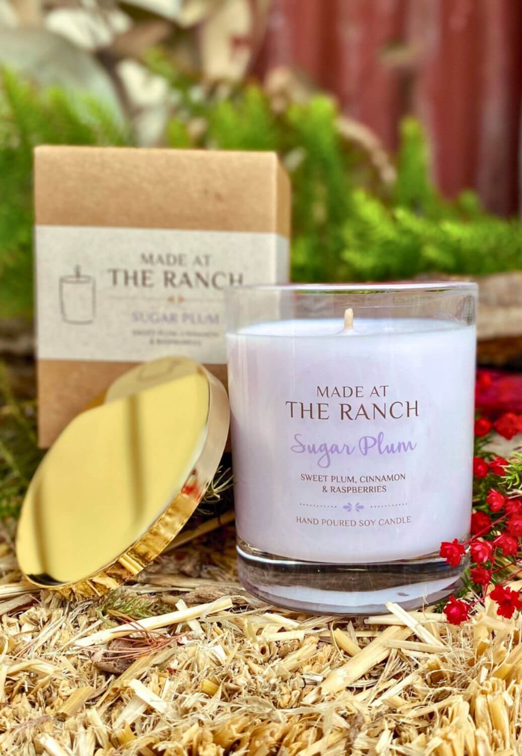 Made At The Ranch Sugar Plum Candle