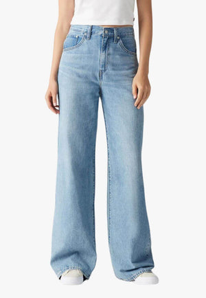 Levi Womens Cinch Baggy Jeans