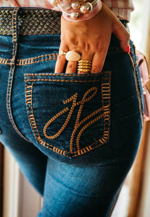 Hitchley and Harrow Ultra High Rise Durango Jean