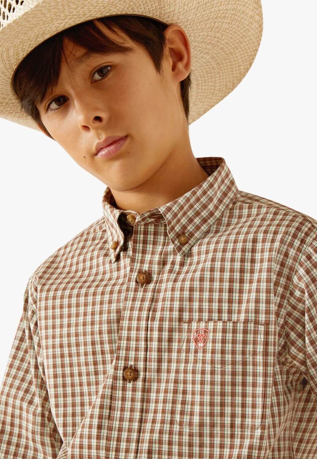 Ariat Boys Pro Series Cassius Long Sleeve Shirt