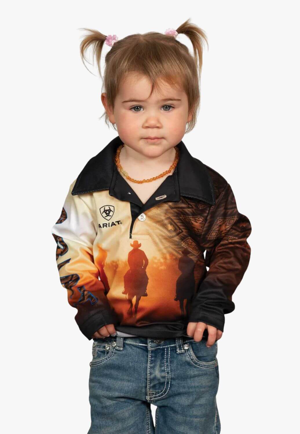 Ariat Kids Rodeo Roper Fishing Shirt