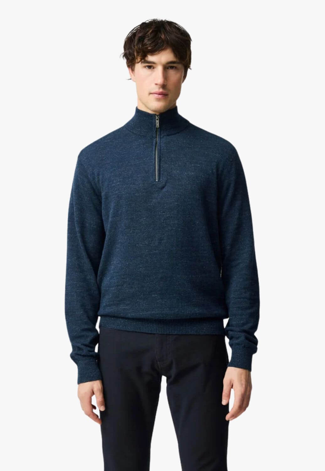 Rodd &amp; Gunn Mens Fortrose 1/4 Zip Knit