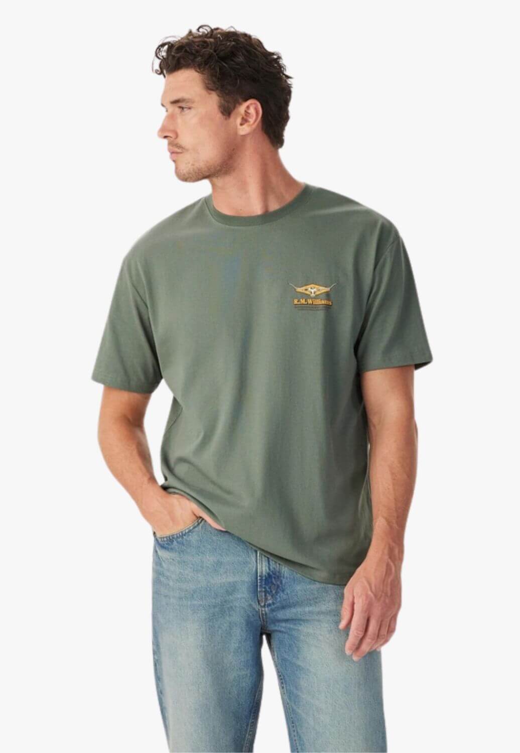 R.M. Williams Mens Percy T-Shirt