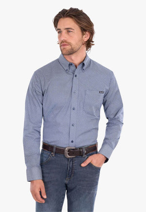 Wrangler Mens Gary Long Sleeve Shirt