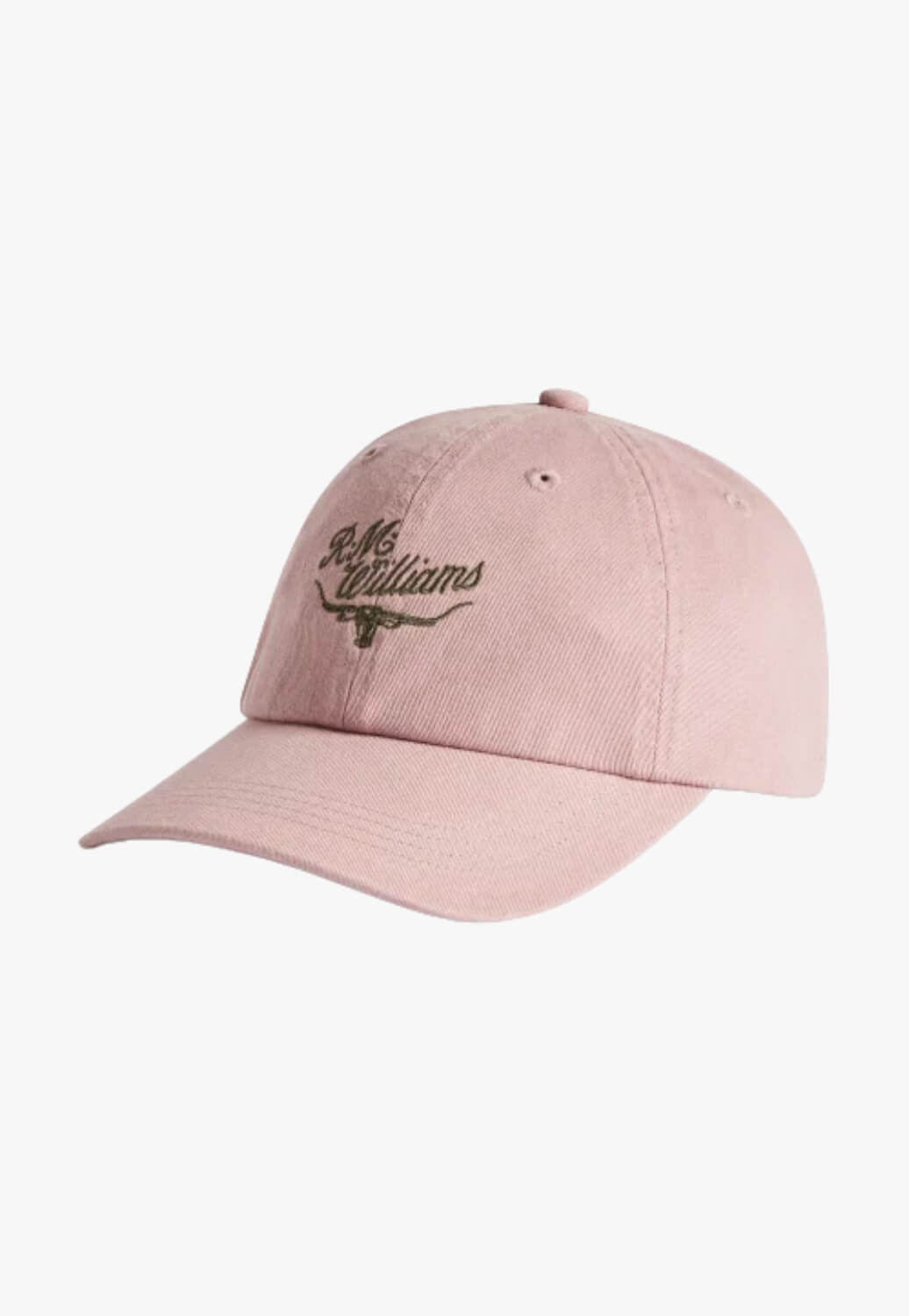 R M Williams Script Longhorn Cap