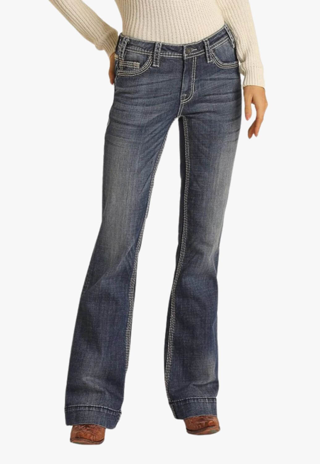 Rock and Roll Womens Trouser Jean