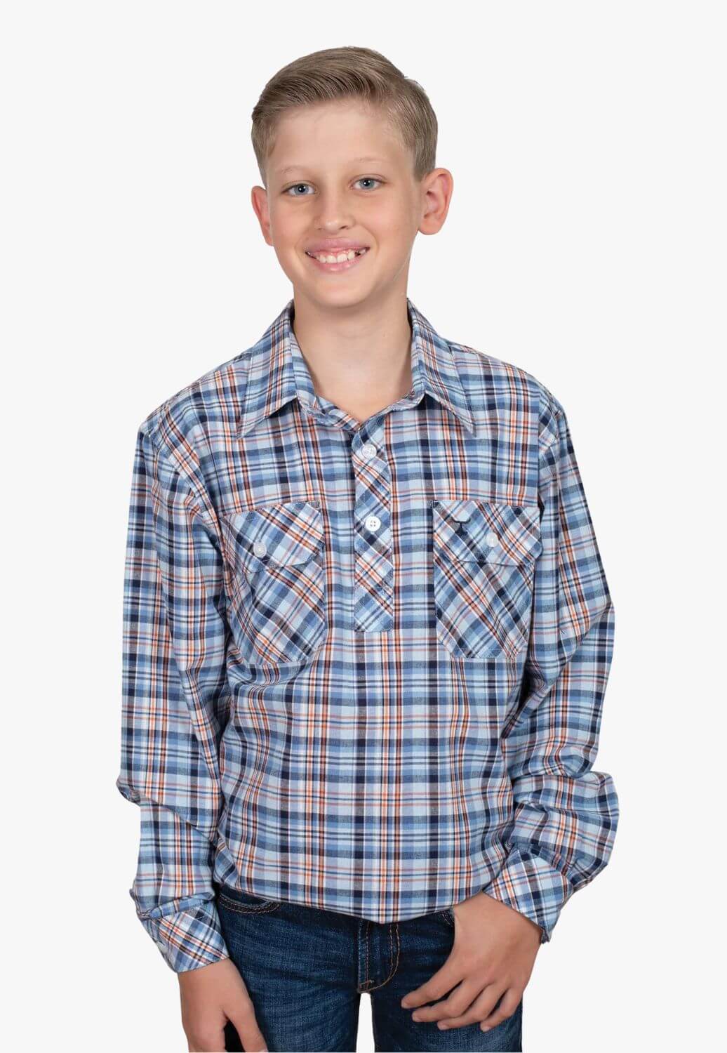 Just Country Boys Brayden Plaid Long Sleeve Shirt