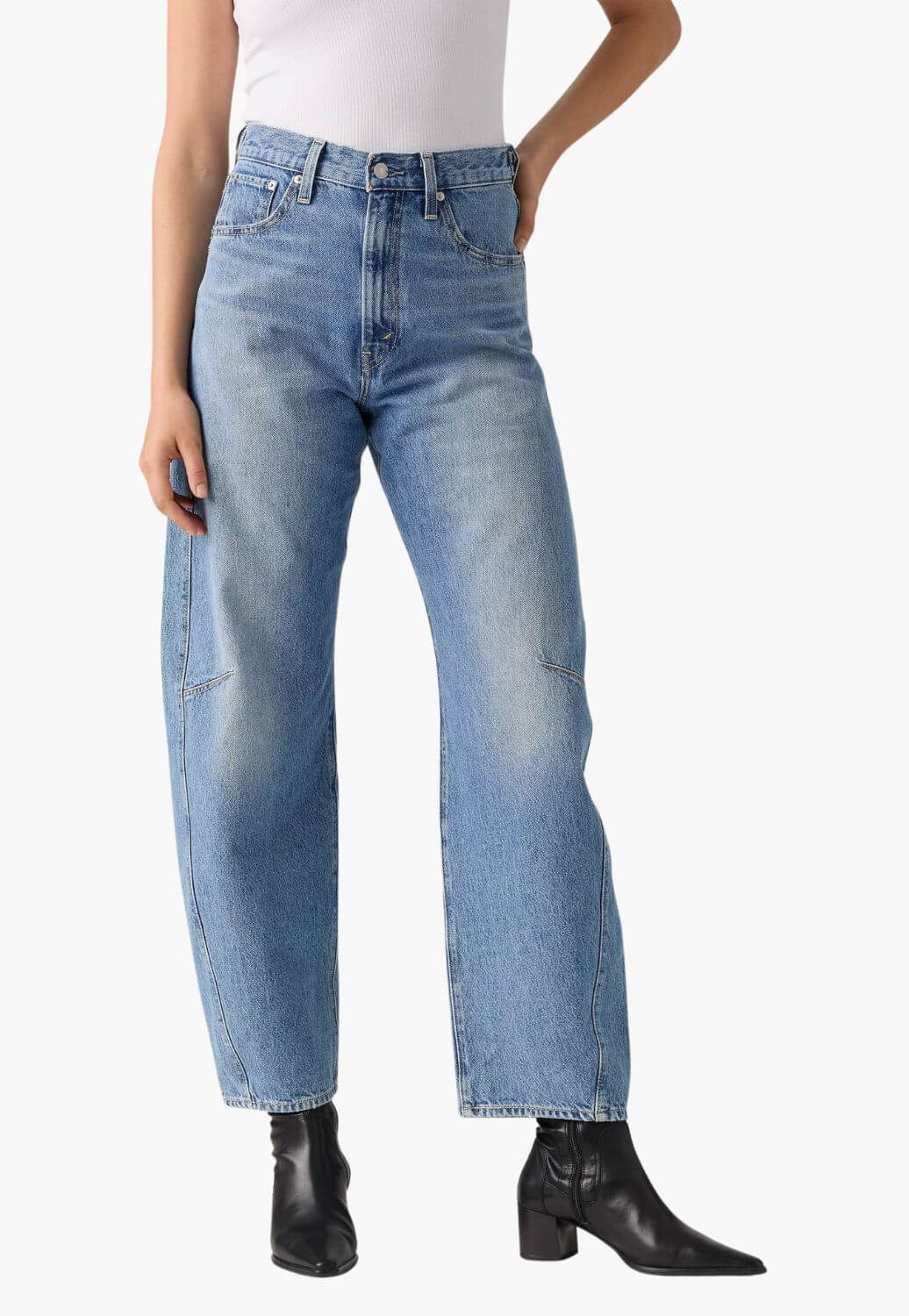 Levis Womens Cinch Barrel Jeans