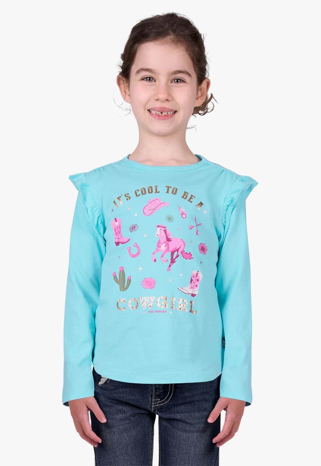 Pure Western Girls Kristy Long Sleeve T-Shirt