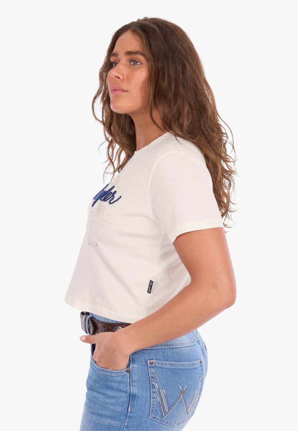 Wrangler Womens Cindy Crop T-Shirt