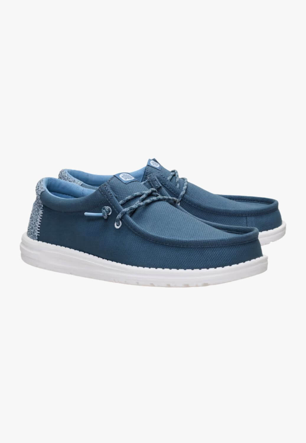 Hey Dude Mens Wally Heathered Knit Shoes