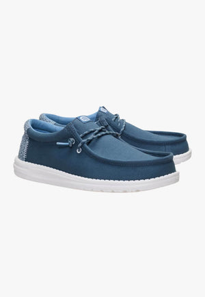 Hey Dude Mens Wally Heathered Knit Shoes