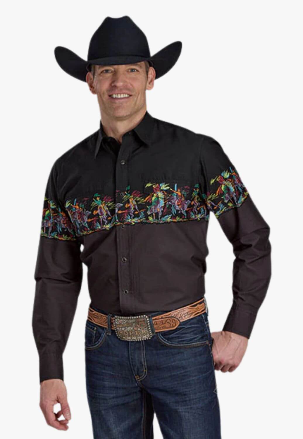 Roper Mens Vintage Collection Long Sleeve Shirt