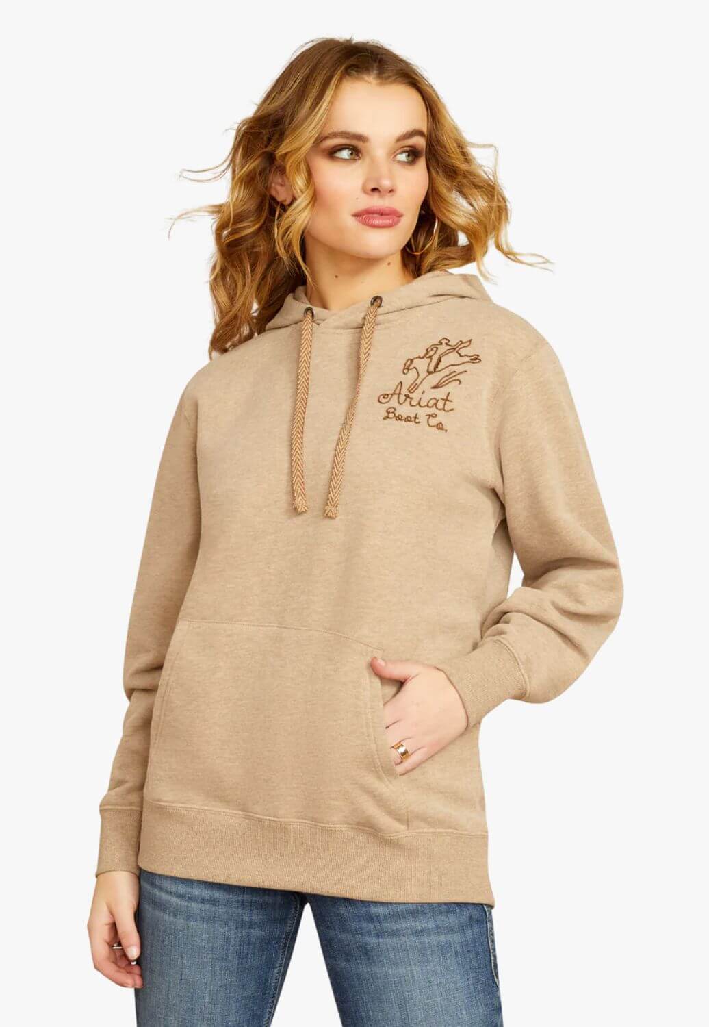 Ariat Womens Bronco Stitch Hoodie