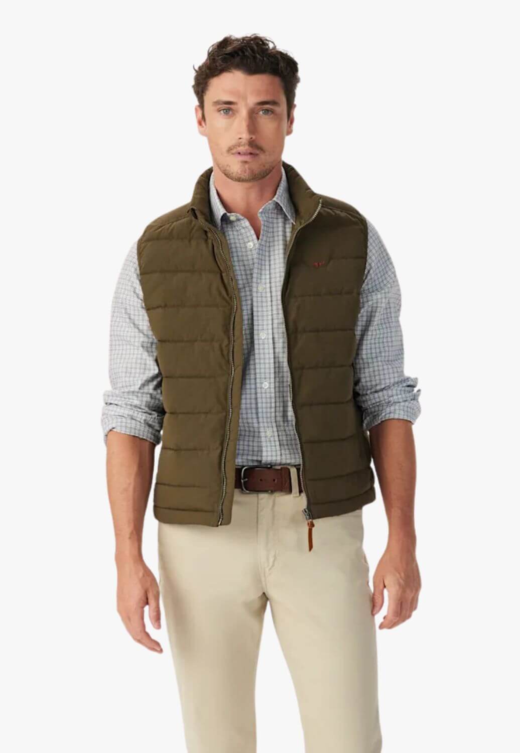 R.M. Williams Mens Kerrabee Twill Check Shirt