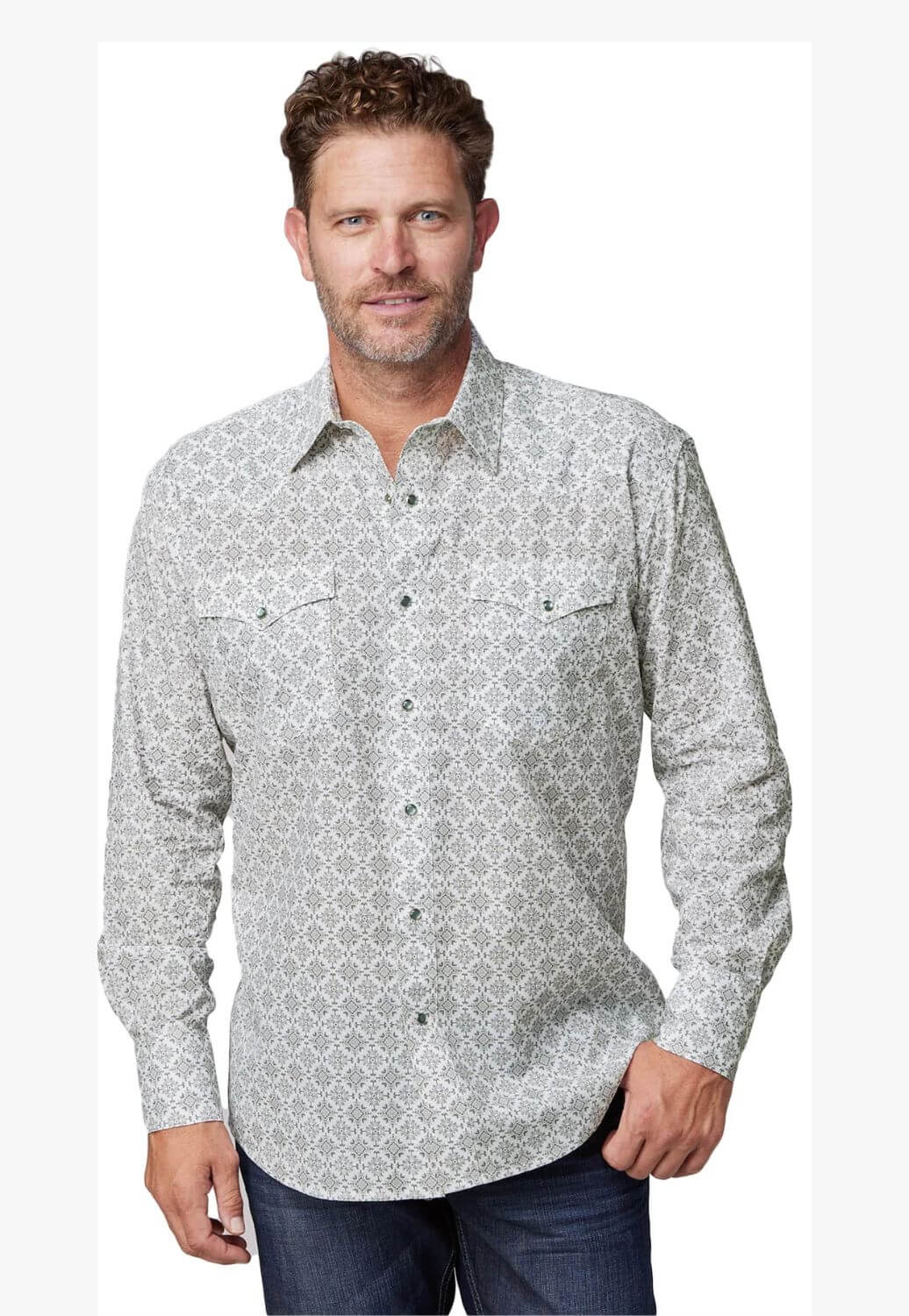 Roper Mens Amarillo Collection Long Sleeve Shirt