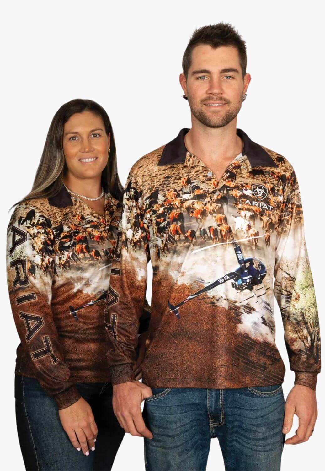 Ariat Adult  Helimustering Fishing Shirt