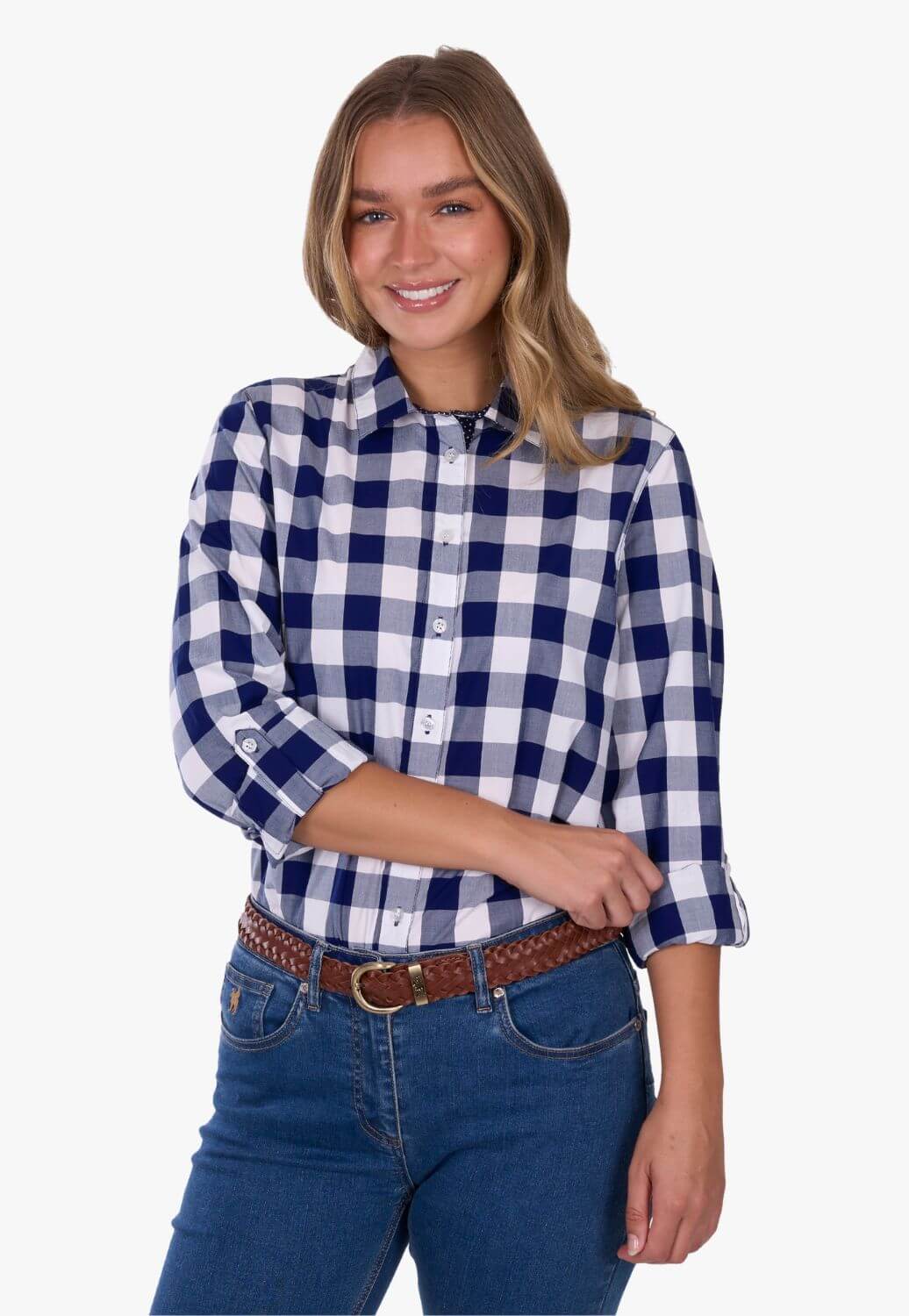 Thomas Cook Womens Scarlet Long Sleeve Shirt