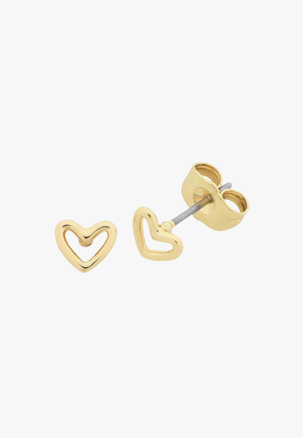 Liberte Petite Heart Gold Earring