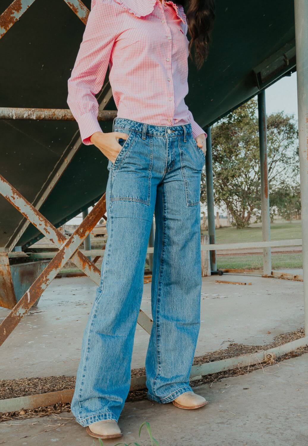 Gringa Denim Womens Embah Trouser Jean