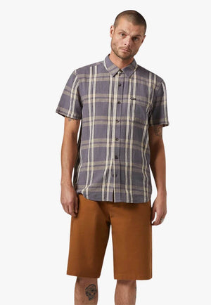 Brixton Mens Charter Linen Shirt