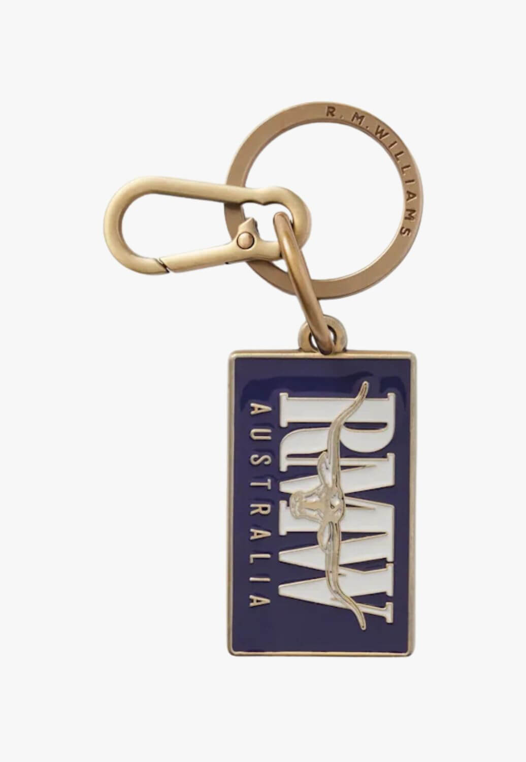 R.M. Williams Heritage Logo Enamel Keyring