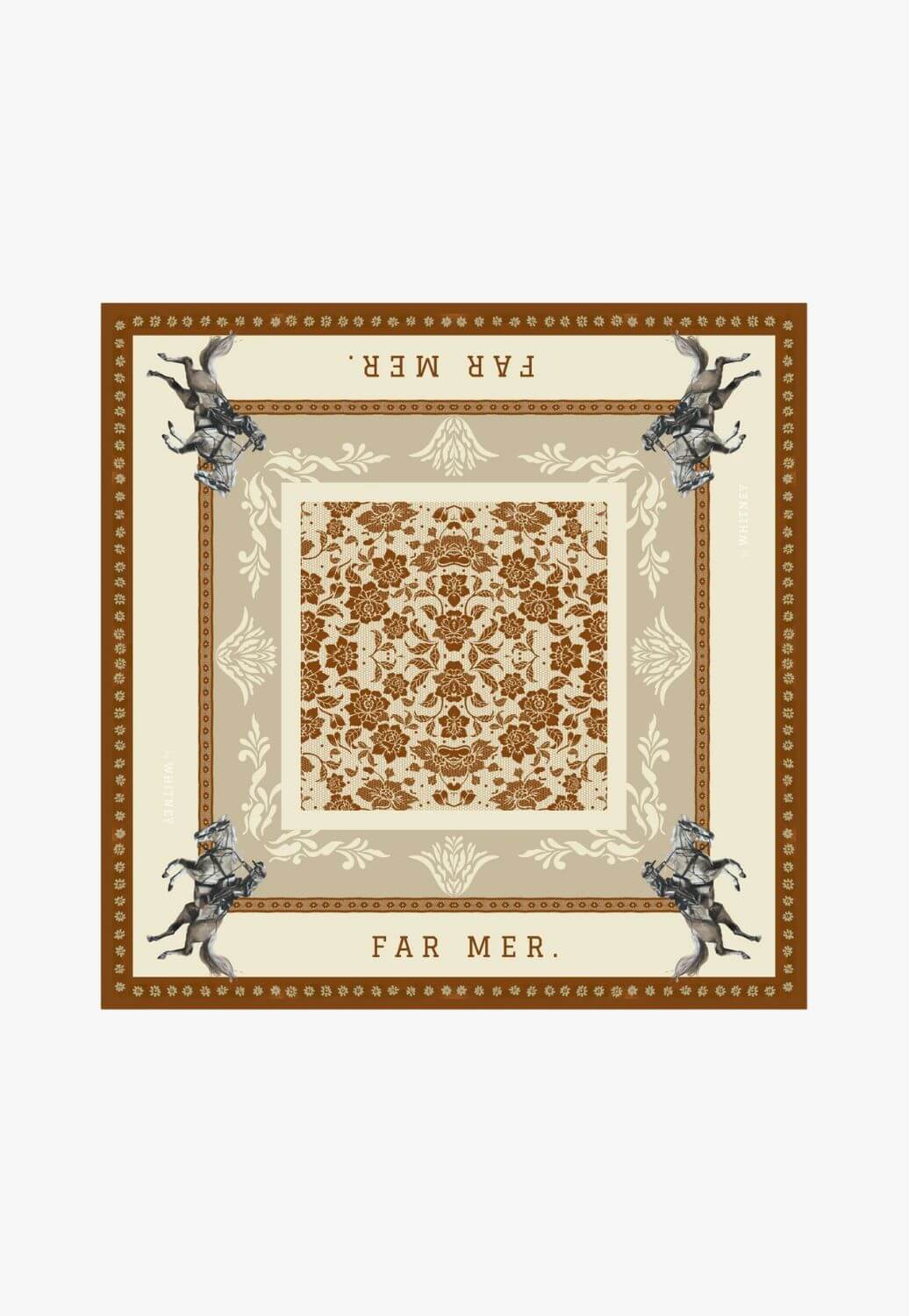 Whitney Spicer Paisley Palamino Silk Bandana