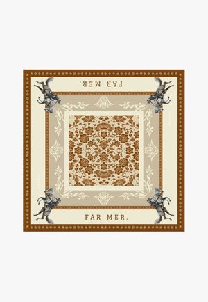 Whitney Spicer Paisley Palamino Silk Bandana