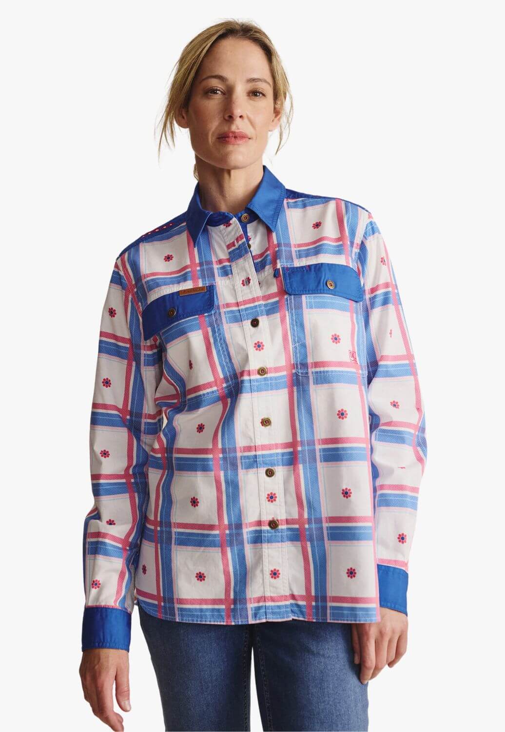 S. Kidman Womens Spencer Long Sleeve Shirt