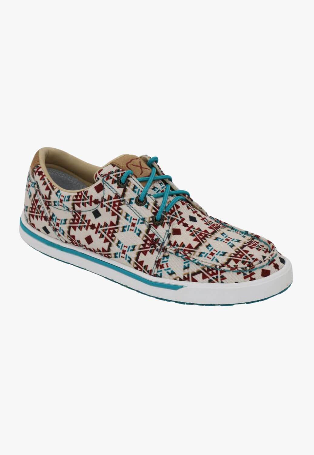Twisted X Womens Canvas Loper Lace Up Shoe