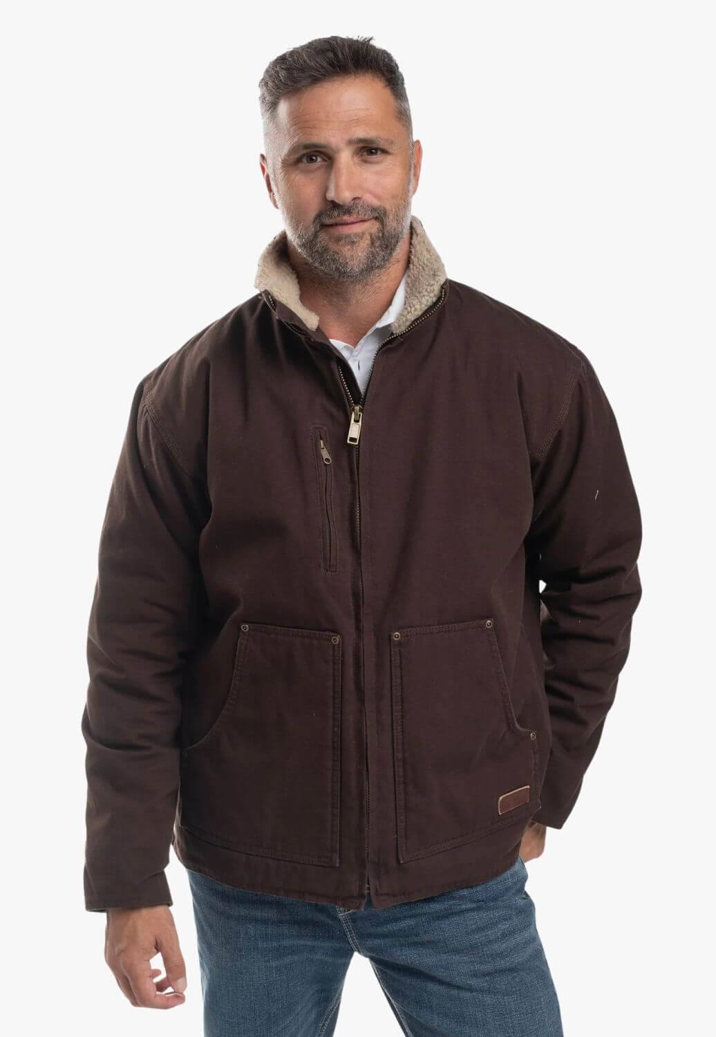 Just Country Mens Diamantina Sherpa Jacket