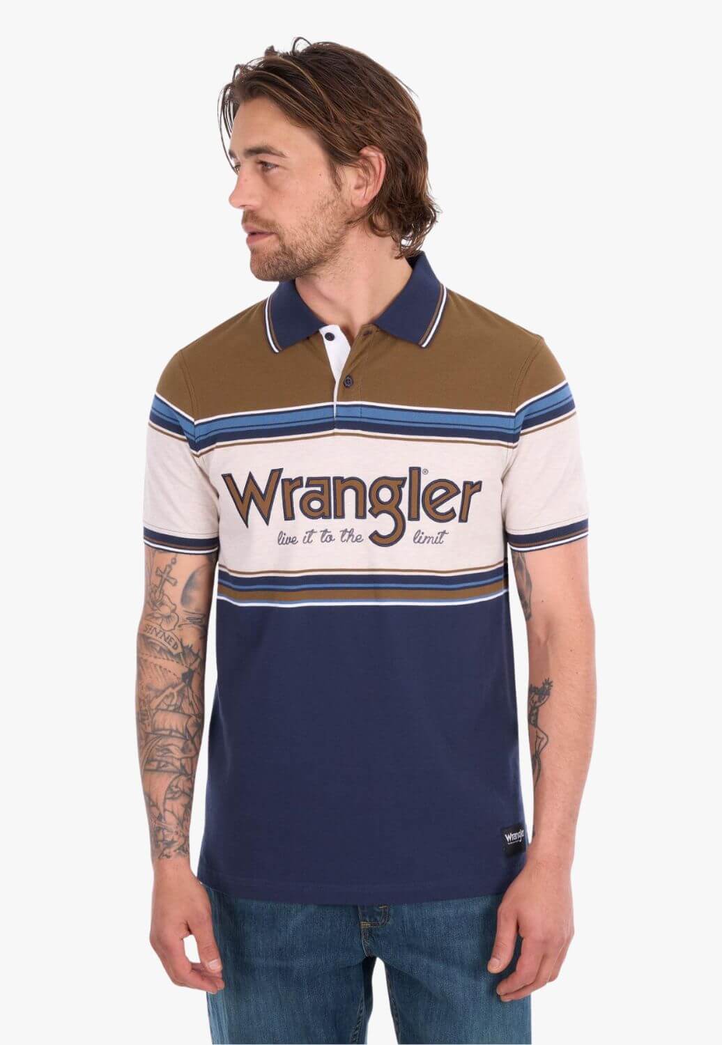 Wrangler Mens Daniel Polo