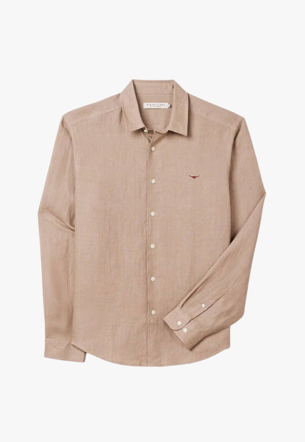 R.M Williams Mens Newman Classic Linen Shirt