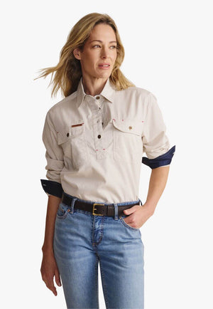 S. Kidman Womens Camfield Long Sleeve Work Shirt