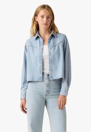 Levis Womens Logan Tencel Shacket
