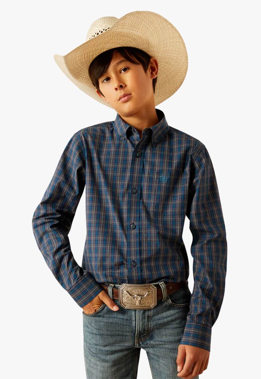 Ariat Boys Pro Series Joaquin Long Sleeve Shirt