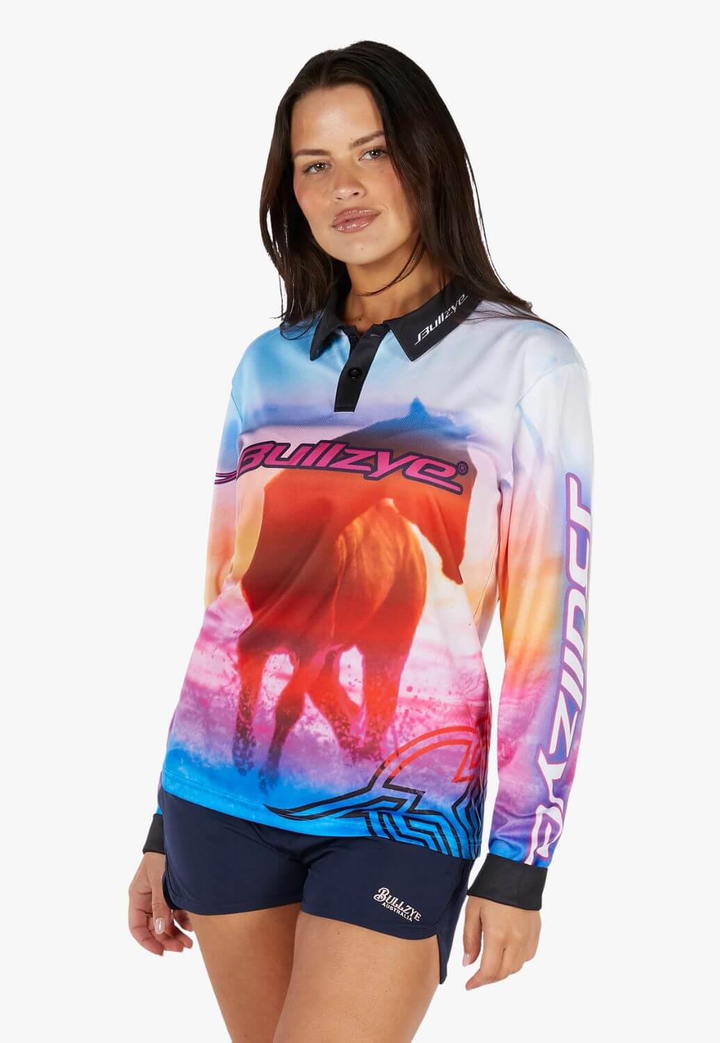 Bullzye Womens Gallop Long Sleeve Shirt