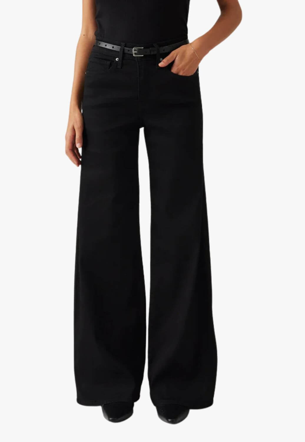 Levis Womens 318 Shaping Wide Leg Jean