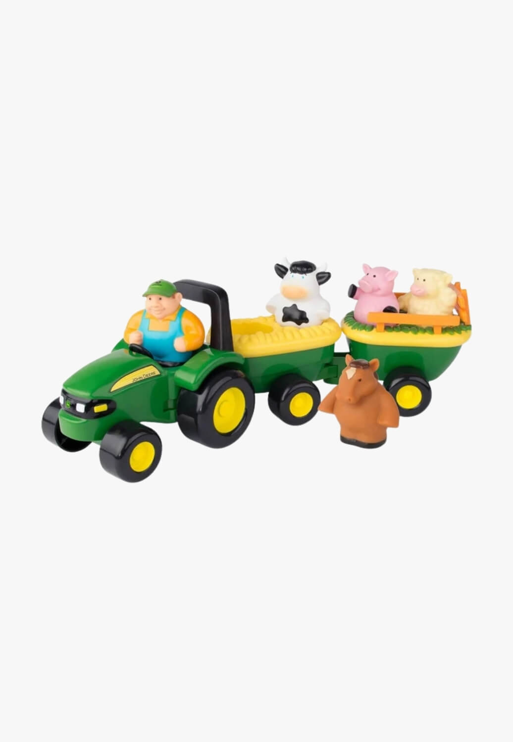 John Deere Animal Sounds Hay Ride Playset