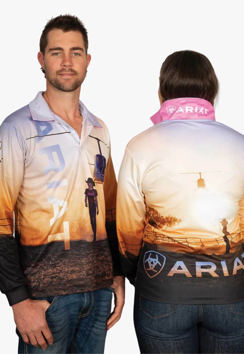Ariat Adult Outback Cowgirl Fishing Shirt
