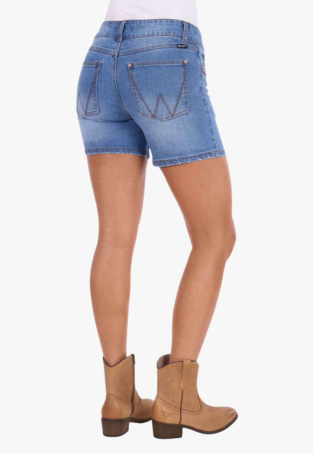 Wrangler Womens Gigi Mid Rise Shorts