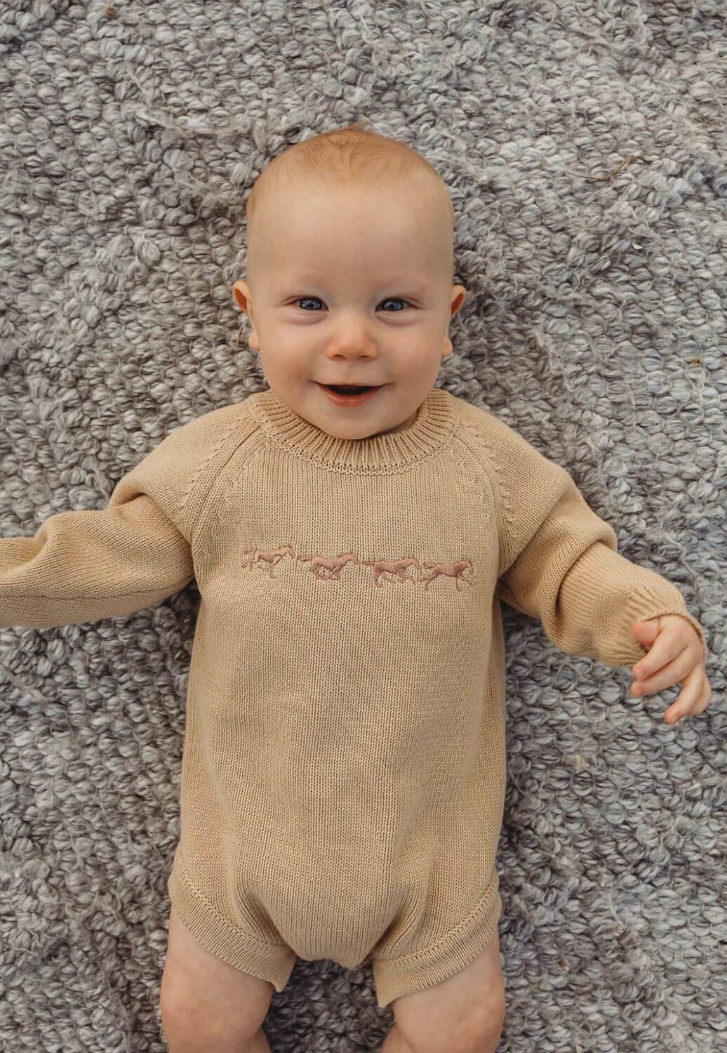 Little Windmill Baby Boys Dale Cotton Romper