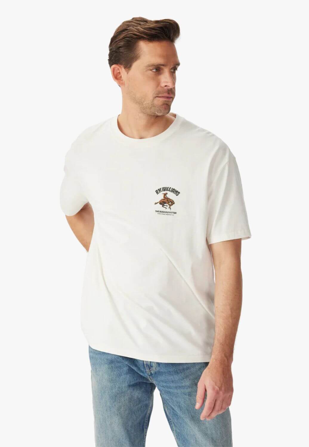 R.M. Williams Mens Cloudbuster T-Shirt